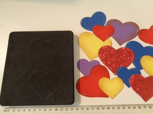 Sizzix bigz herzen stoff - bigz, &