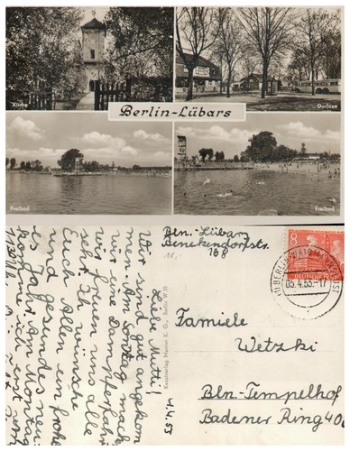 Berlin lübars 1953 alte - berlin,