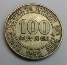 Peru 100 Soles, 1980 ## Le1-1B