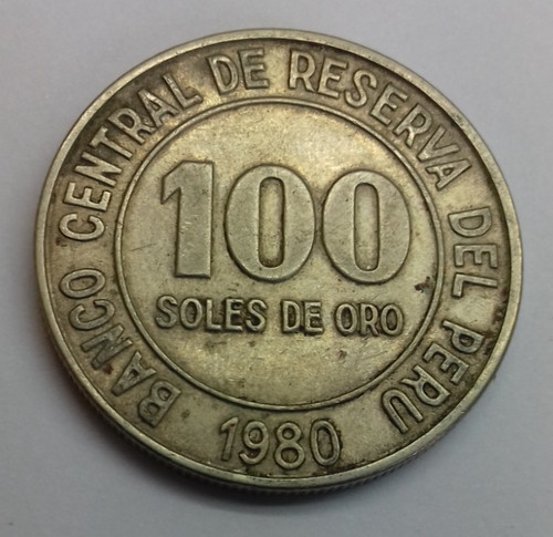 Peru 100 soles - soles,, le1-1b