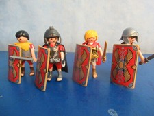 4x Römer Centurio Soldaten figuren  z 4270 4276 Arena Galeere Playmobil 7289