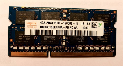4gb ram hynix 2rx8 pc3l - 2rx8,