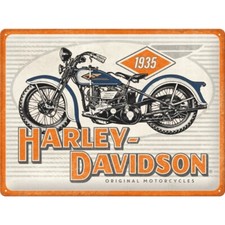 Harley Davidson Blechschild 40 cm original Motorcycles Motorrad Bike
