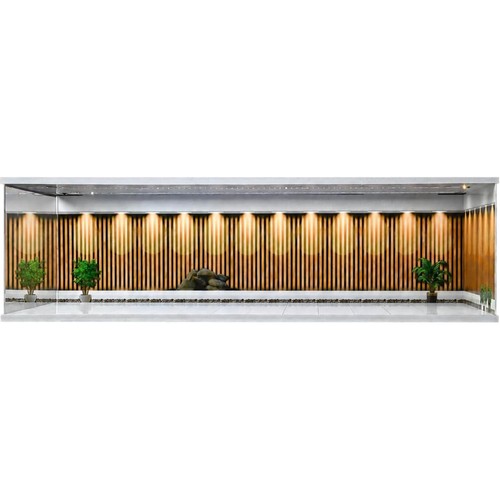 Diorama garage modell led - diorama,