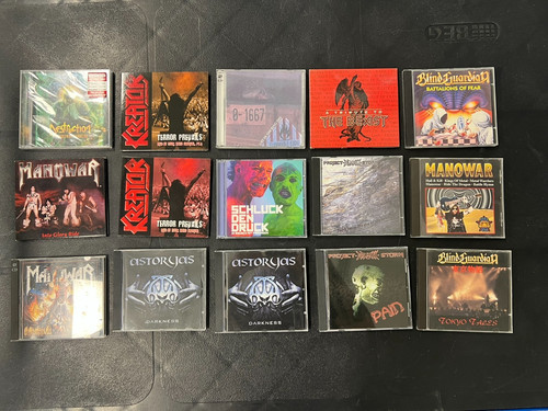 Sammlung metal rock pop - 40,