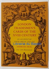 London handwerkerkarten des - handwerkerkarten,