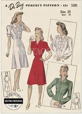 1940er jahre bluse oder slip - 1940er,