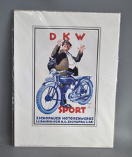 DKW Sport Motorrad Poster