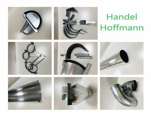 Dachrinnenset 6tlg titanzink - ,