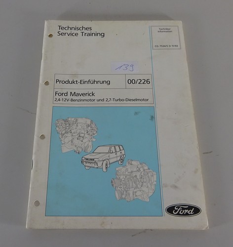 Technische information ford - technische,