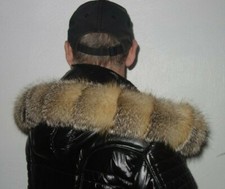 Fuchs Pelz Kapuze Kragen Griesfuchs Echt Fellkragen Jacke Parka Pelzkragen schal