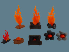 Playmobil Feuer Lagerfeuer Zelt ACW Western Piraten Wikinger Ritter Mittelalter