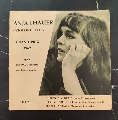 Anja thauer violoncello - –,