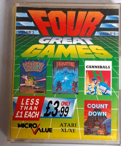 Atari four great - four, games