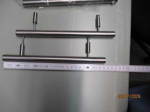 Griffe edelstahl 24cm - griffe,
