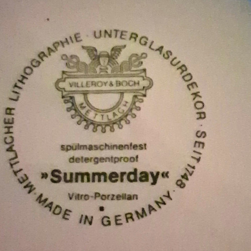 Villeroy boch summerday - &,