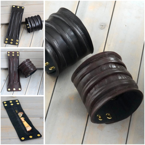 Armband lederarmband breit - lederarmband,