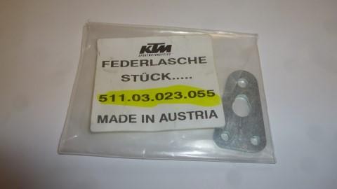 Federlasche spring hanger