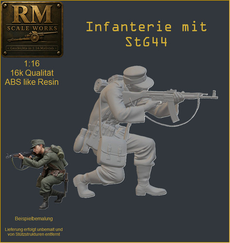 Ww2 wehrmacht figur - 1:16,