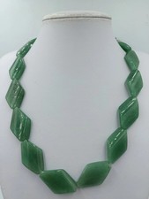 Vintage Jade Kette Grün
