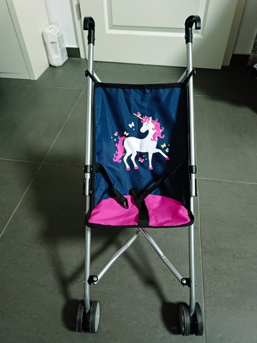 Puppenwagen buggy einhorn - puppenwagen,
