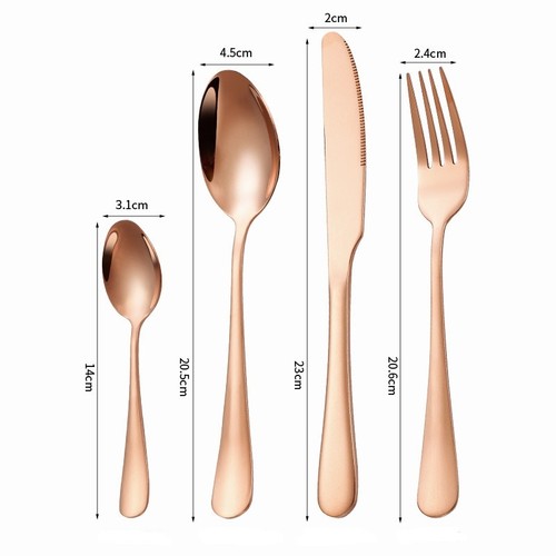 Premium edelstahl besteck set - premium,