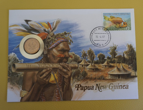 Numisbrief papua new guinea - papua,