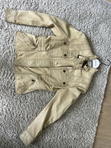 Lederjacke massimo dutti 38 - lederjacke,