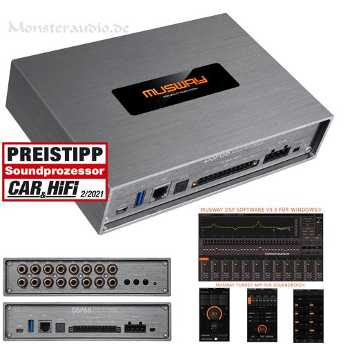Musway dsp68 kanal dsp - musway,