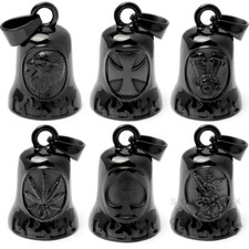 Schwarze Motorrad Glocke