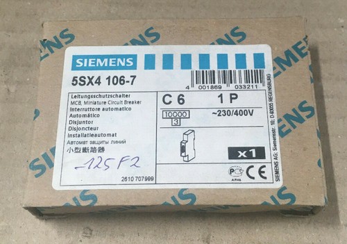 Siemens 5sx4 106 - 5sx4, 106-7