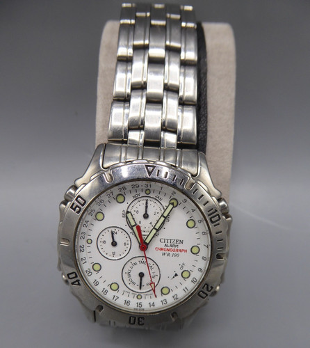 Citizen alarm chronograph - alarm, wr