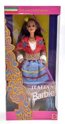 1992 dotw italian barbie puppe - 1992,