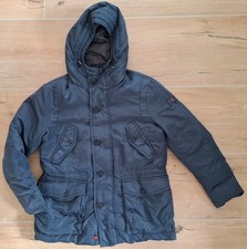 Peuterey Herren Daunen Parka Mantel Jacke Hasselblad OXF schwarz Gr. L NP. 795 E