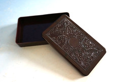 Mahalesi Design Bakelit Zigarettendose Deckeldose Etui Zigarettenetui (F024-1447