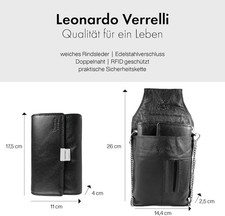 Echtleder Kellnerbörse