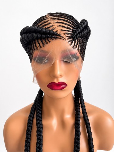 Ghana weave side - weave, cornrows