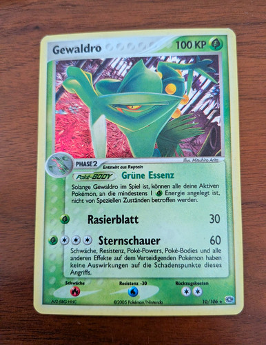 Pokémon tcg gewaldro rare - pokémon,