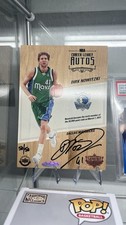 Dirk Nowitzki Upper Deck Supreme Hard Court Auto Autograph 50/50 Used Floor