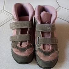 Quechua Wanderschuhe rosa Grau 31