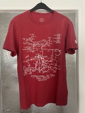 Belstaff T-Shirt Herren Größe S Rot Baumwolle