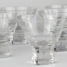 5x Kristall Glas Dessert