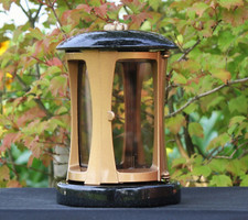 Grablaterne aus  Stein Gabbro Grablicht Friedhoflaterne Grabschmuck