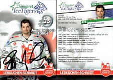 JEAN FRANCOIS LABBE Autogramm AK Autogrammkarte Nürnberg Ice Tigers 2006-07