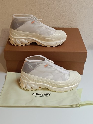 Burberry arthur white sneakers - white,
