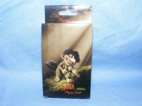Form troll spielkarten - form,