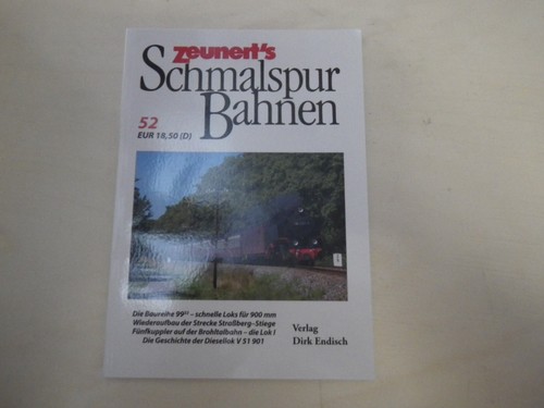 Zeunert schmalspurbahnen 52 - schmalspurbahnen,