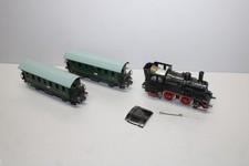 Trix Express Dampflok mit 2 Personenwagen Spur H0 #L983