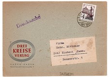 EF a. Firmendrucksache Sinzheim,Amt Bühl 22.2.49 -Einbeck