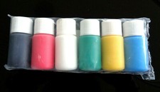6 Farben Set Acrylfarben je 10